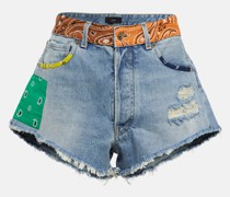 Jeansshorts California Patchwork
