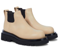 Bottega Veneta Chelsea Boots Lug aus Leder