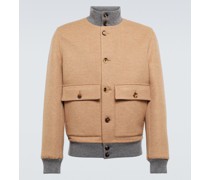 Brunello Cucinelli Bomberjacke aus Wolle