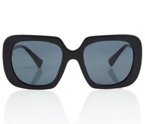 Versace Eckige Sonnenbrille aus Acetat