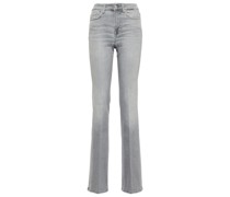 7 For All Mankind High-Rise Flared Jeans Lisha