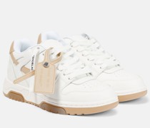 Off-White Sneakers Out Of Office aus Leder