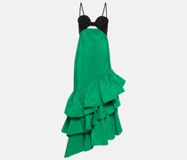 Johanna Ortiz Maxikleid aus Seiden-Faille