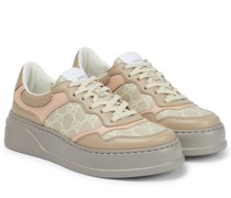 Gucci Sneakers GG mit Leder