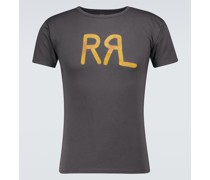 RRL Logo T-Shirt aus Baumwolle