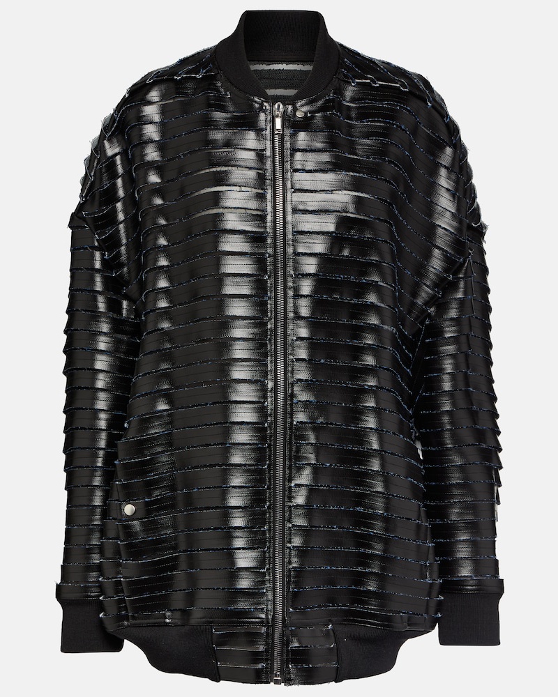 Rick Owens Damen Rick Owens Oversize-Bomberjacke aus Denim Rick Owens Damen Rick Owens Oversize-Bomberjacke aus Denim