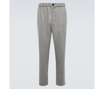 Jil Sander Gerade Hose aus Wolle