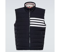 Thom Browne Daunenweste 4-Bar