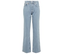 High-Rise Straight Jeans 90s
