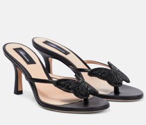 Zehensandalen aus Leder