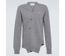 Comme des Garcons Shirt X Lacoste Cardigan aus Wolle