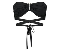 Self-Portrait Bikini-Oberteil aus Jersey