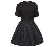 Alexander McQueen Minikleid aus Baumwolle und Taft