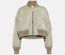 Sacai Bomberjacke aus Satin