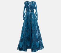 Elie Saab Robe mit Pailetten