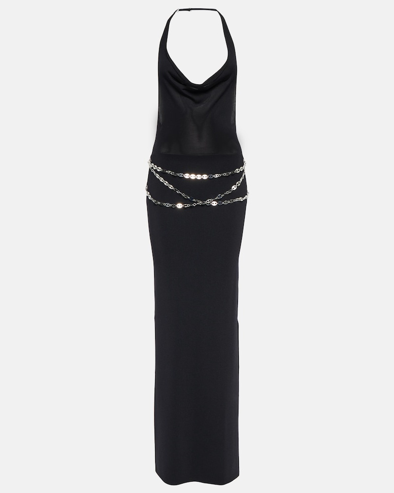 Aya Muse Damen Aya Muse Verziertes Maxikleid Excelle