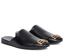 Balenciaga Slippers Cosy BB aus Leder