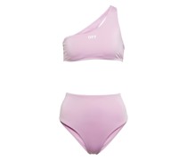 Off-White One-Shoulder-Bikini