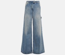 Courreges Mid-Rise Jeans