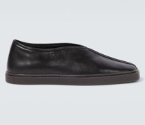 Slip-Ons aus Leder