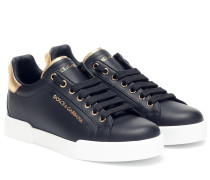 Sneakers Portofino aus Leder