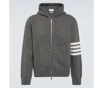 Thom Browne Kapuzenjacke 4-Bar aus Schurwolle