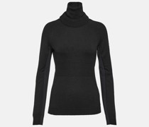 Rollkragenpullover aus einem Wollgemisch