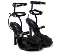 Sandalen aus Lackleder