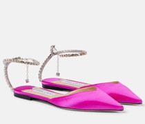 Jimmy Choo Ballerinas Saeda aus Satin