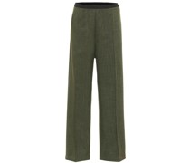 Plan C High-Rise-Hose aus Twill