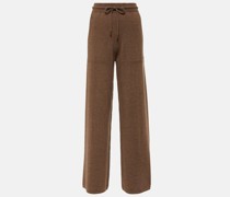 Max Mara Hose Parole aus Wolle und Kaschmir