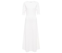 Midikleid aus Wolle und Kaschmir