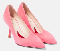 Pumps I Love Vivier aus Veloursleder