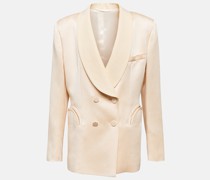 Blaze Milano Bridal Blazer Smoking aus Satin
