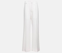 Ann Demeulemeester Weite Hose aus Wolle