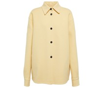 Jacke aus einem Wollgemisch