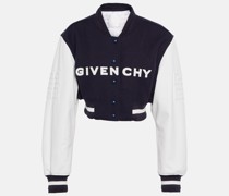 Givenchy Collegejacke 4G aus einem Wollgemisch