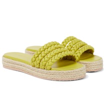 Gianvito Rossi Espadrilles Marbella aus Leder