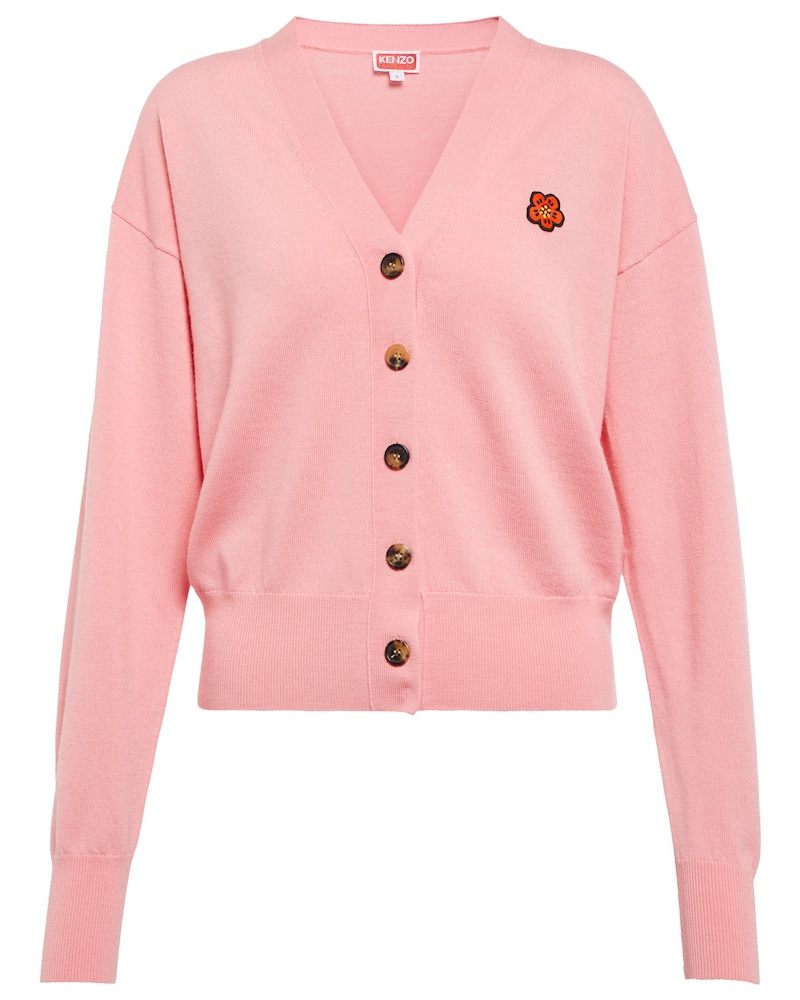 Kenzo Damen Kenzo Cardigan Boke Flower aus Wolle