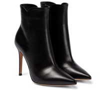 Gianvito Rossi Ankle Boots Levy 105 aus Leder