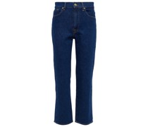 7 For All Mankind Straight Jeans Logan Stovepipe