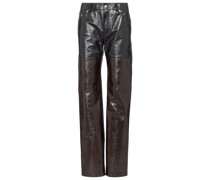 Peter Do Lederhose mit geradem Bein