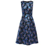 Carolina Herrera Midikleid aus Brokat