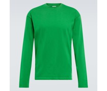 Bottega Veneta Longsleeve aus Baumwoll-Jersey