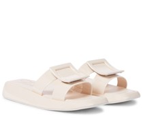 Roger Vivier Sandalen Vivier Slide aus Lackleder