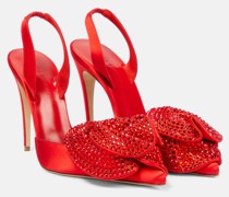 Magda Butrym Verzierte Pumps aus Satin