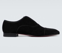 Oxford-Schuhe Alpha Male aus Veloursleder