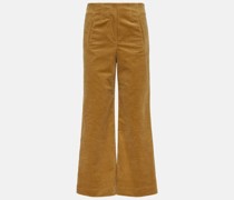 Cropped-Hose Dova aus Cord