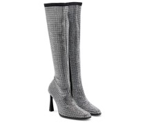 Verzierte Stiefel aus Leder