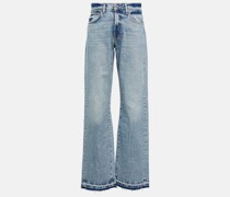 7 For All Mankind High-Rise Straight Jeans Tess Trouser